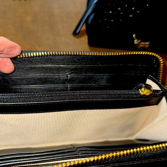 RADLEY black leather croco wallet. excellent condition- Matching bag listed too - Picture 4 of 4